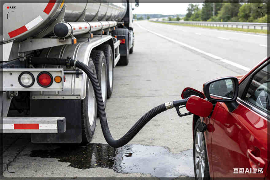 瑞金汽车救援送水案例